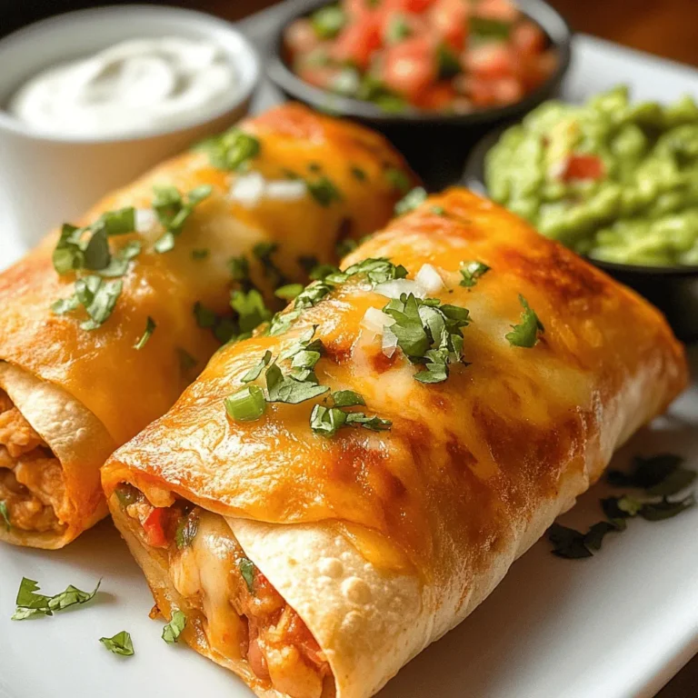 When it comes to the vibrant world of Mexican cuisine, few dishes capture the heart and palate quite like Crunchy Chicken Chimichangas. This beloved dish, often lauded for its irresistible combination of crispy exteriors and savory fillings, has earned a special place in the hearts of food lovers everywhere. The allure of Crunchy Chicken Chimichangas lies not only in their delectable flavors and textures but also in their versatility, making them perfect for family dinners, festive gatherings, or casual weeknight meals.