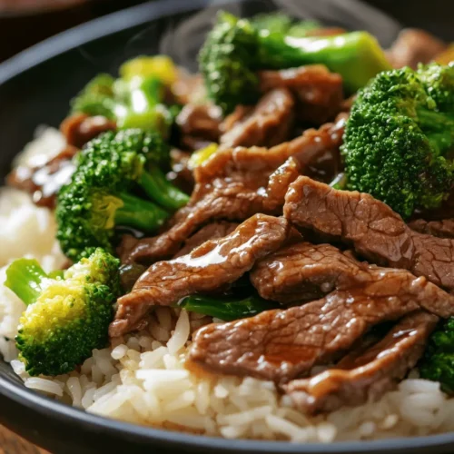Flank steak is the star of Beefy Broccoli Bliss, and for good reason. This cut of beef is known for its rich flavor and satisfying texture, making it an excellent choice for stir-fry dishes. Flank steak is relatively lean, yet it remains tender when cooked correctly. Its fibrous structure allows it to absorb marinades effectively, enhancing its taste and juiciness.