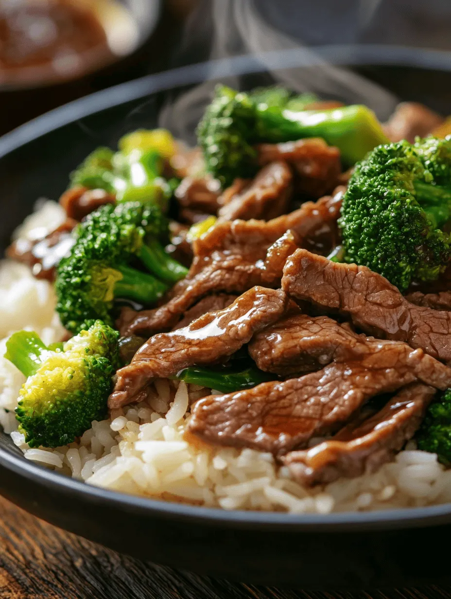 Flank steak is the star of Beefy Broccoli Bliss, and for good reason. This cut of beef is known for its rich flavor and satisfying texture, making it an excellent choice for stir-fry dishes. Flank steak is relatively lean, yet it remains tender when cooked correctly. Its fibrous structure allows it to absorb marinades effectively, enhancing its taste and juiciness.