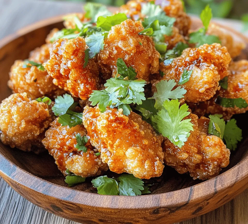 Bang Bang Chicken has taken the culinary world by storm, emerging as a favorite dish in both restaurants and home kitchens alike. This delightful recipe is not only about its indulgent taste but also its eye-catching presentation, making it a perfect choice for any occasion. The dish features a tantalizing combination of crispy chicken and a bold, creamy sauce that strikes a balance between sweet and spicy. Whether served as a tantalizing appetizer or as a main course alongside rice or salad, Crispy Bang Bang Chicken is a crowd-pleaser that will have everyone coming back for seconds.