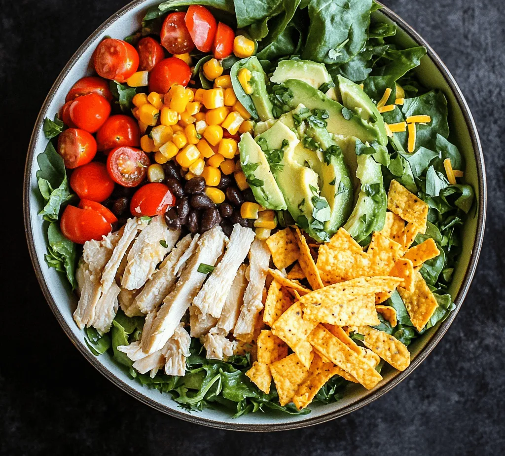 Creating a delicious Tex-Mex Chopped Chicken Salad starts with selecting the right ingredients. Each component contributes to the overall flavor and nutritional profile, ensuring that every bite is a delight. Here’s a closer look at the core ingredients that make this salad a standout.