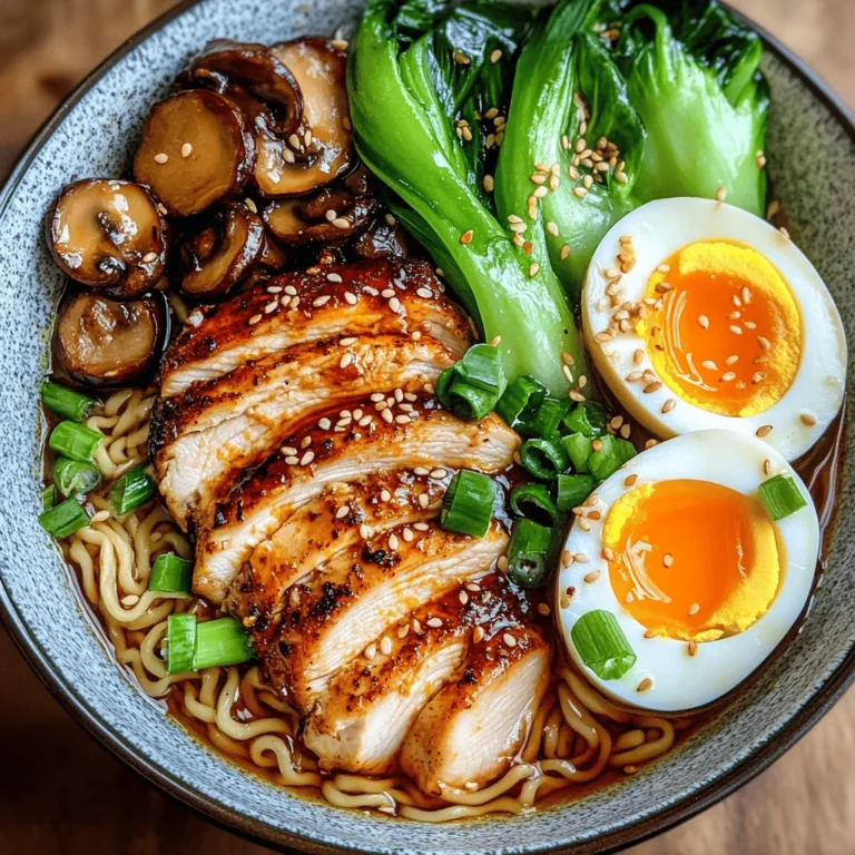 Ramen, a dish that has captured the hearts and taste buds of food lovers around the world, is often hailed as the ultimate comfort food. Its warm, hearty broth and satisfying noodles make it a favorite for many, particularly on chilly days or when seeking a bit of culinary nostalgia. What sets ramen apart is its versatility; it can be customized in numerous ways to suit different palates. Today, we introduce a tantalizing twist on this classic dish: Fiery Chicken Ramen with Creamy Garlic Sauce.