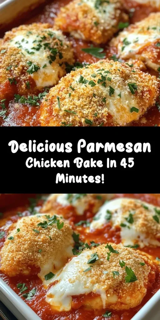 Experience the cheesy goodness of Longhorn Steakhouse Parmesan Chicken right at home! This delightful dish features crispy, golden chicken breasts coated in a savory panko and Parmesan crust. Topped with marinara sauce and melted mozzarella, every bite is a flavor explosion. Easy to make in just 45 minutes, it's perfect for family dinners or impressing guests. Garnish with fresh parsley for that extra touch. Your taste buds will thank you!